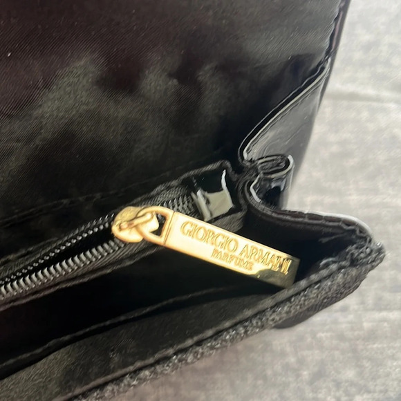 Giorgio Armani Parfums Black Glitter Clutch - Picture 3 of 10